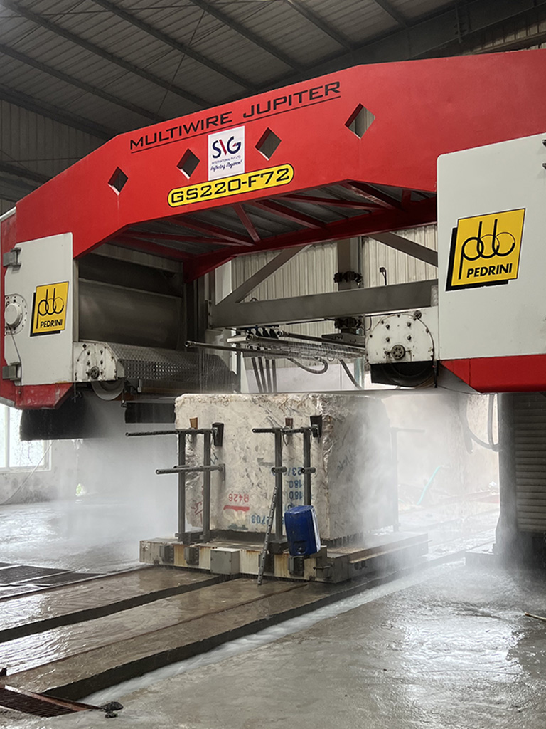 Manufacturing of Marble stone